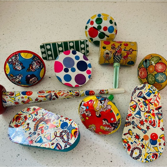 Other - Tin noise makers lot of ten.